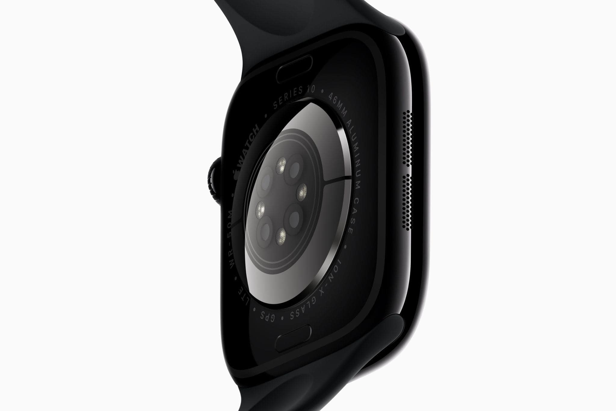 The back of the Apple Watch is now made with the same material and finish as the rest of the case.