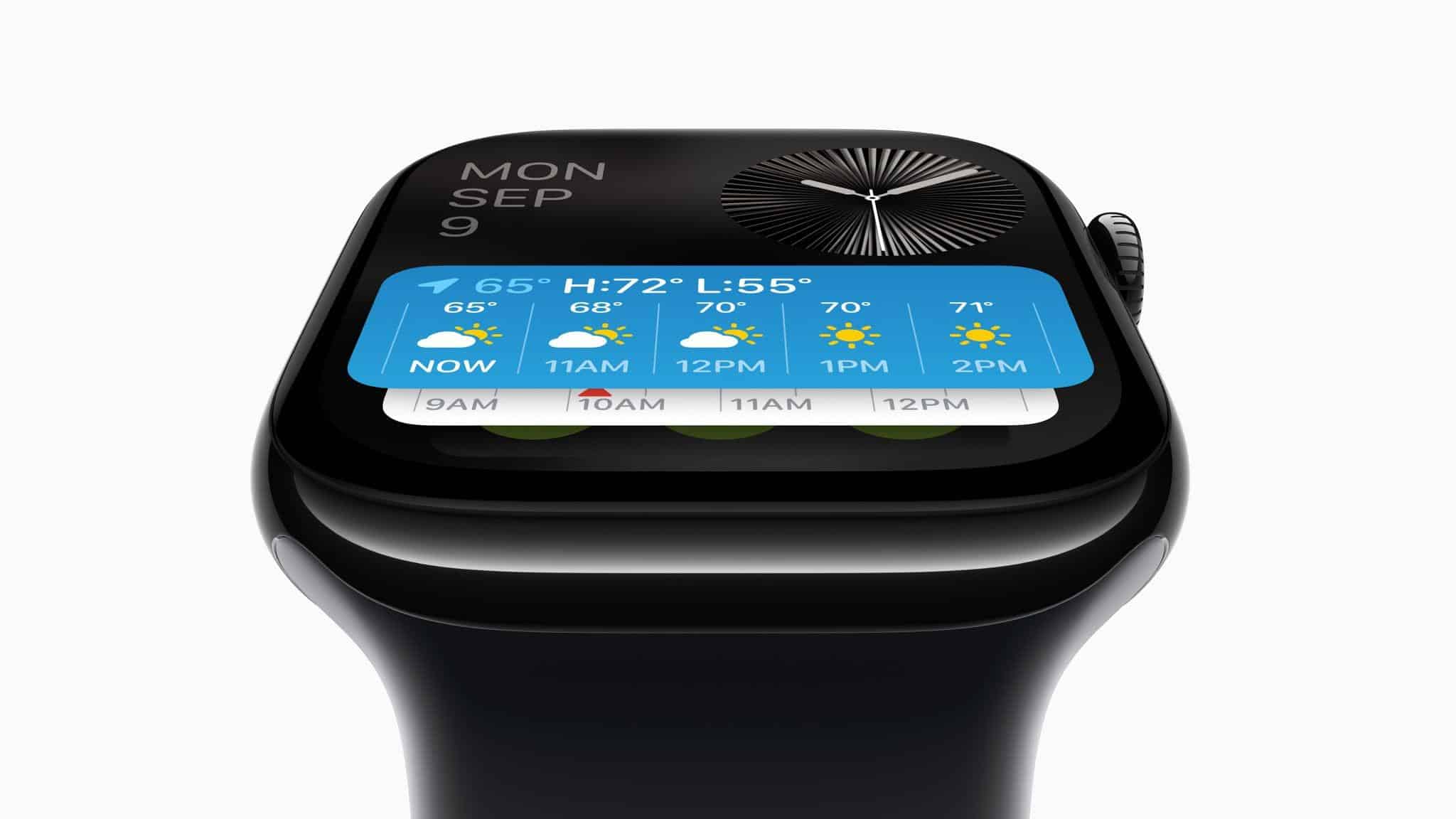 The Apple Watch screen is now 40% brighter when viewed at an angle.