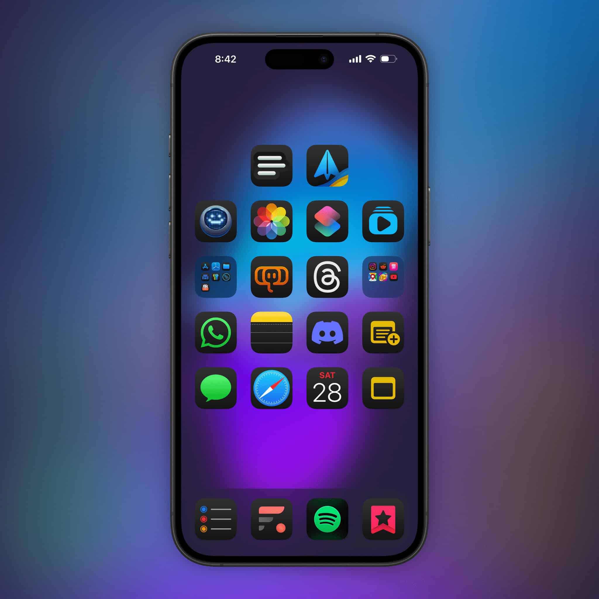 My iOS 18 Home Screen.