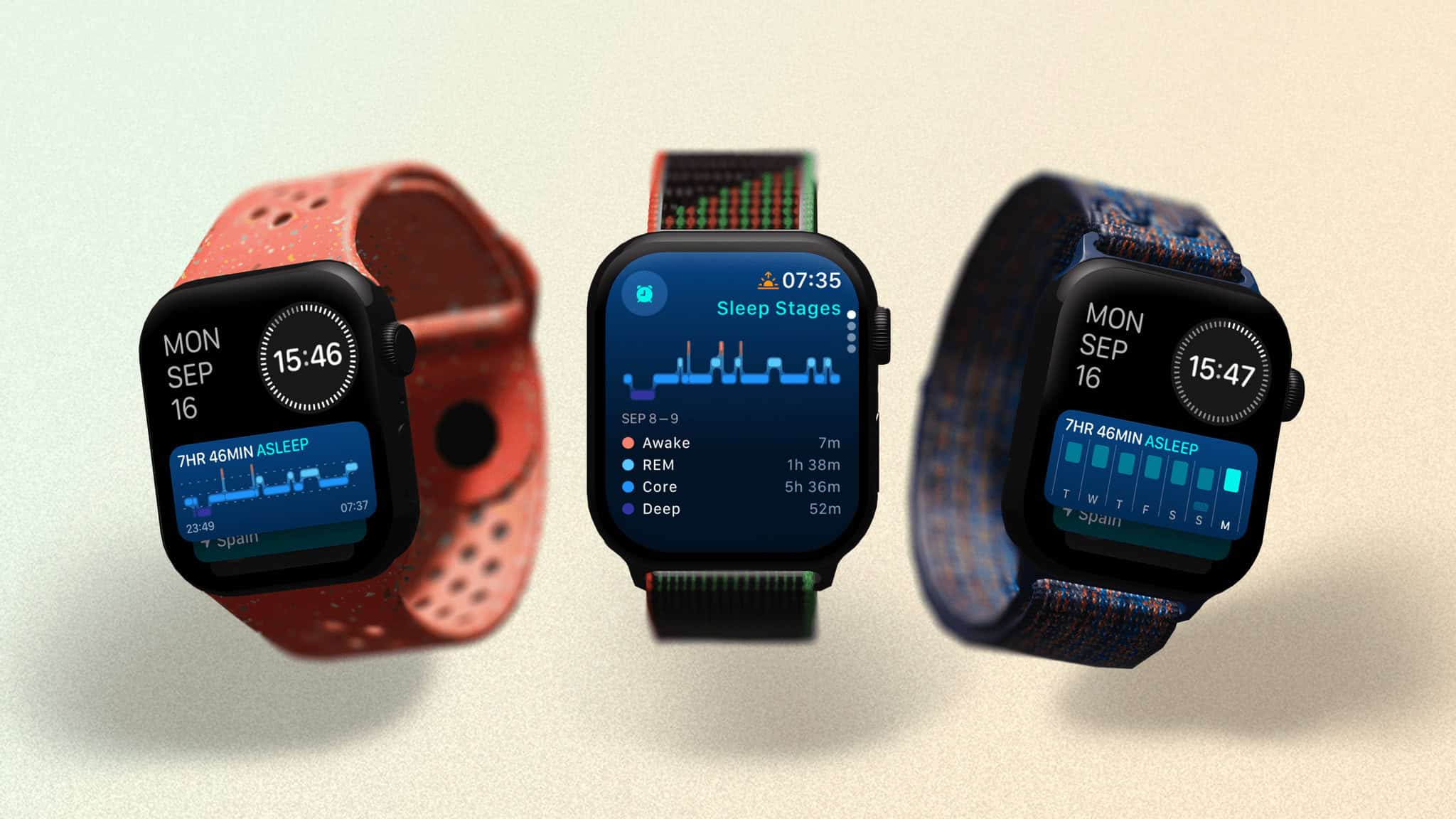 Sleep data in it’s various forms.