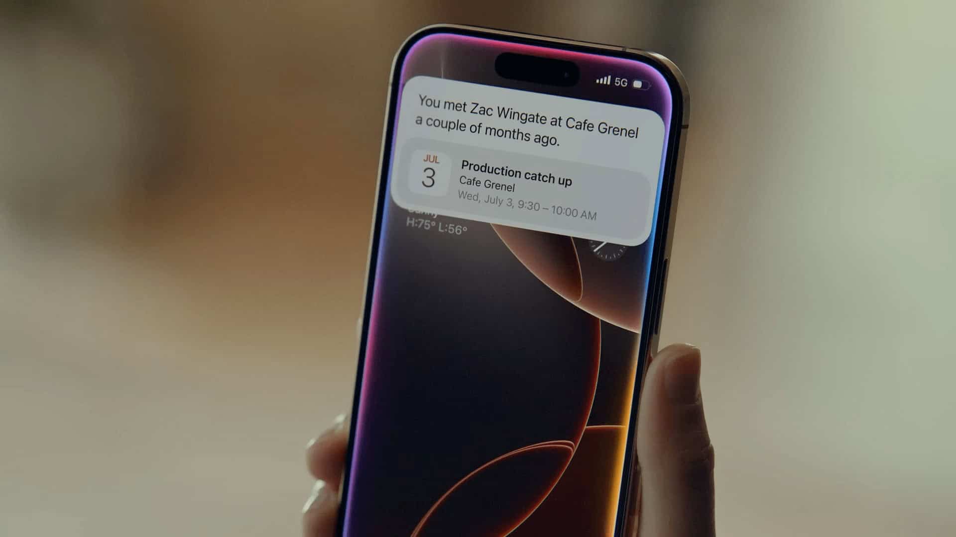 Apple's marketing promises results Siri can't yet deliver. Source: [Apple](https://youtu.be/TPe8revsg3k).