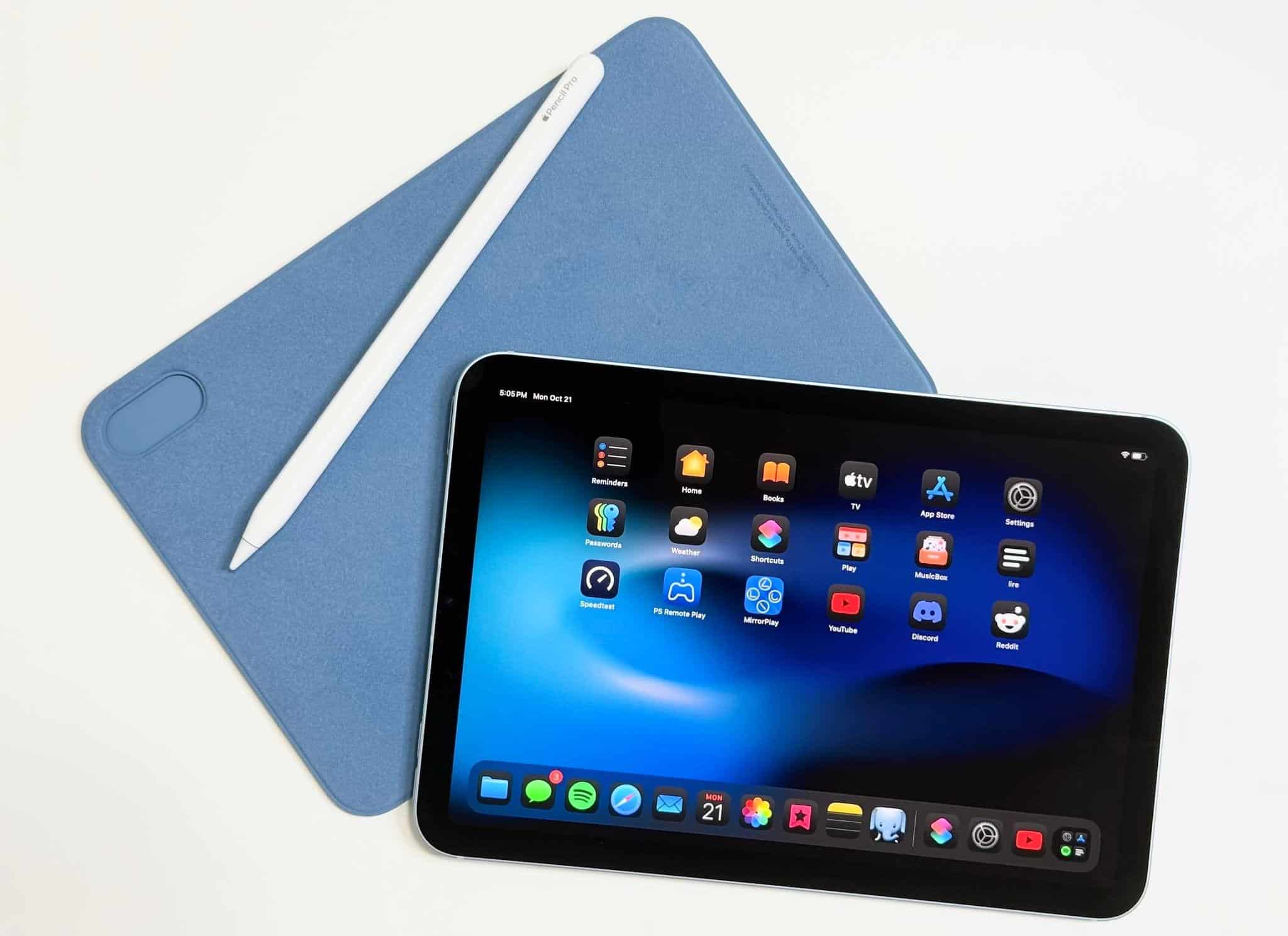 The new iPad mini.