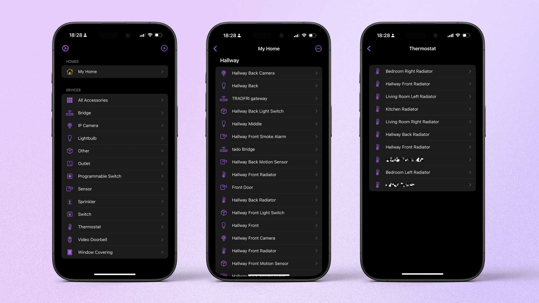 A singular screen gives you access to every part of HomePass.