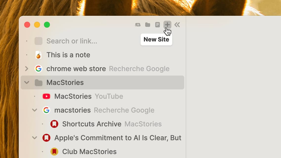 Horse's UI elements are tiny compared to most Mac apps.