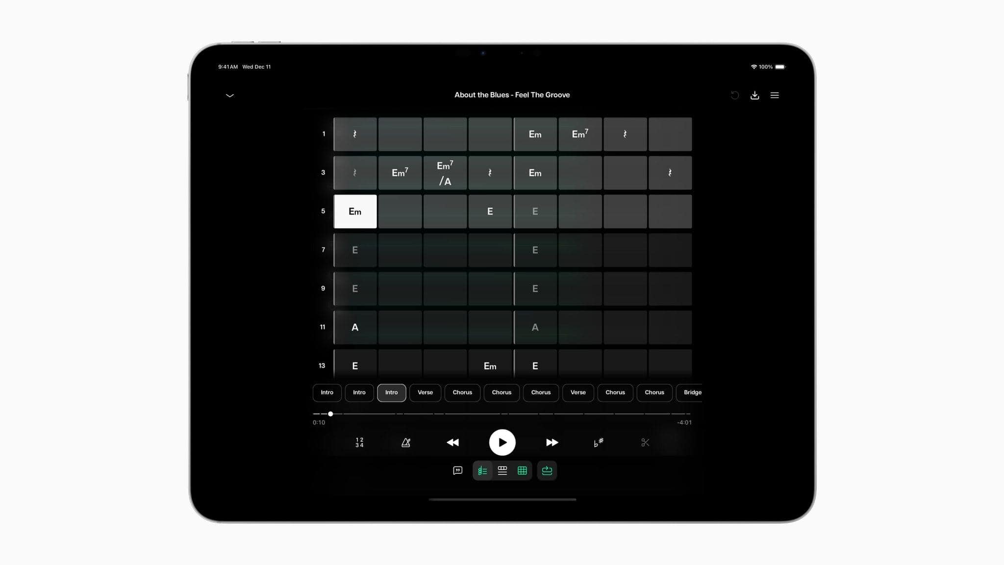 iPad App of the Year winner Moises. Source: Apple.