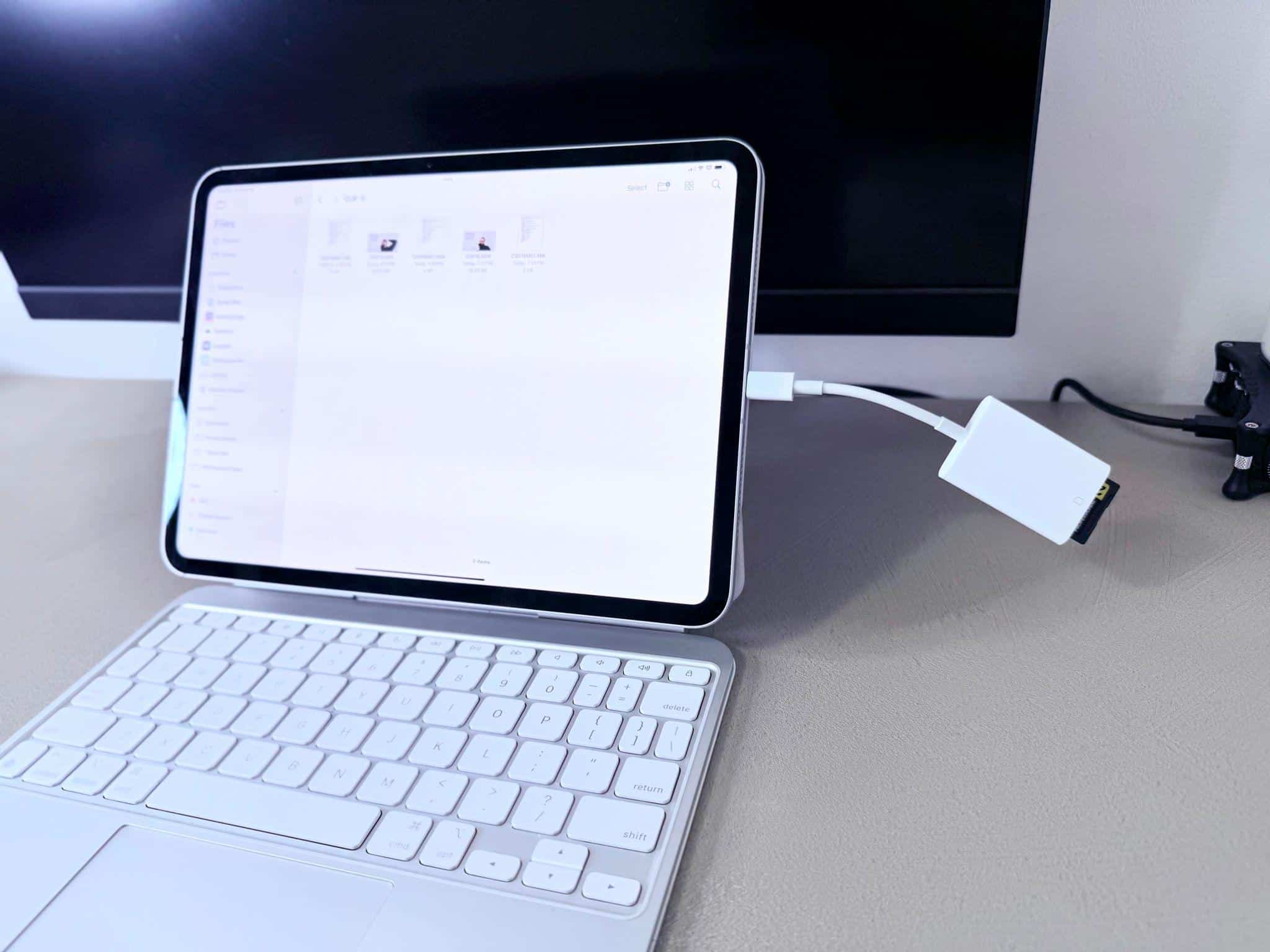 My trusty official Apple dongle.