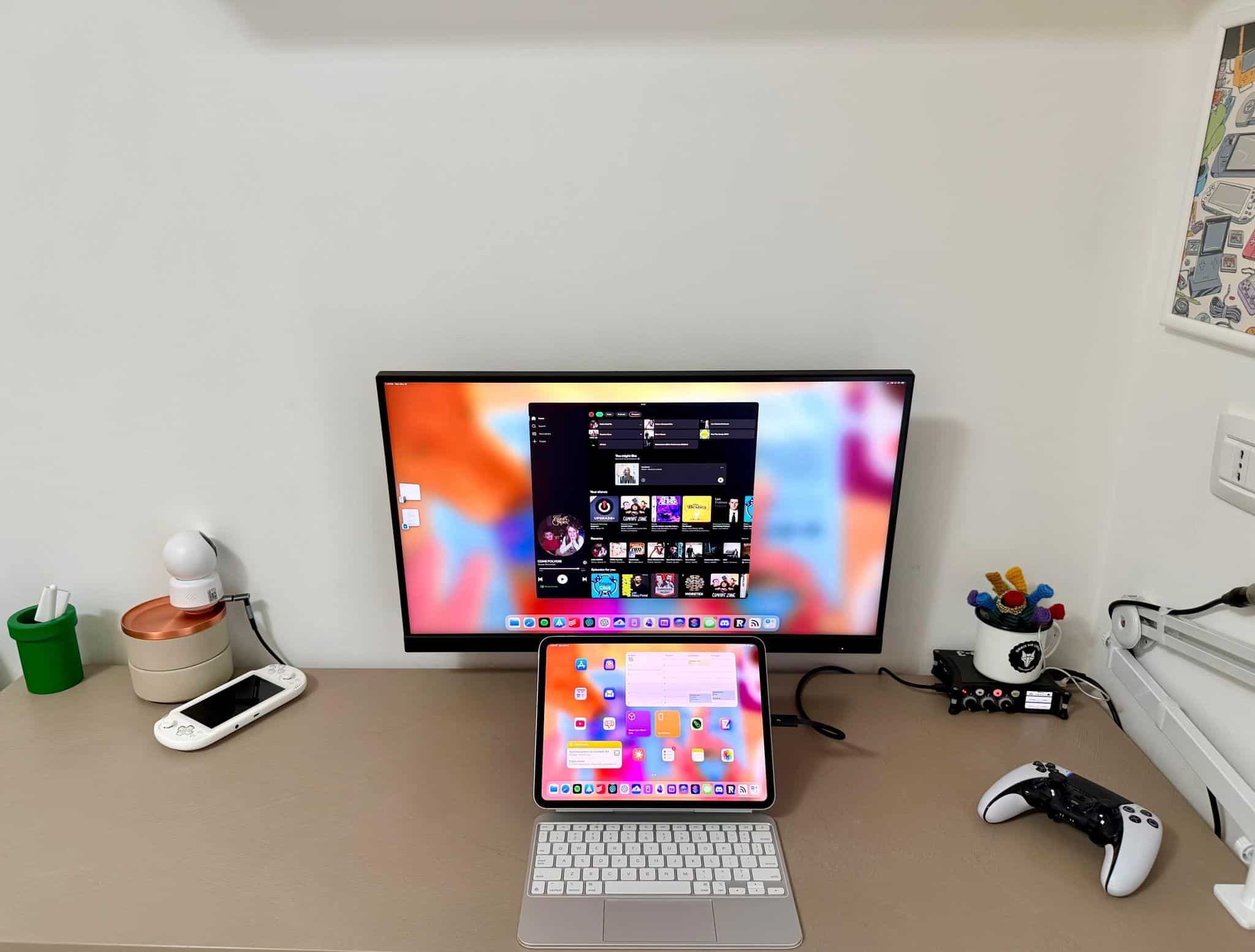 My desk setup.