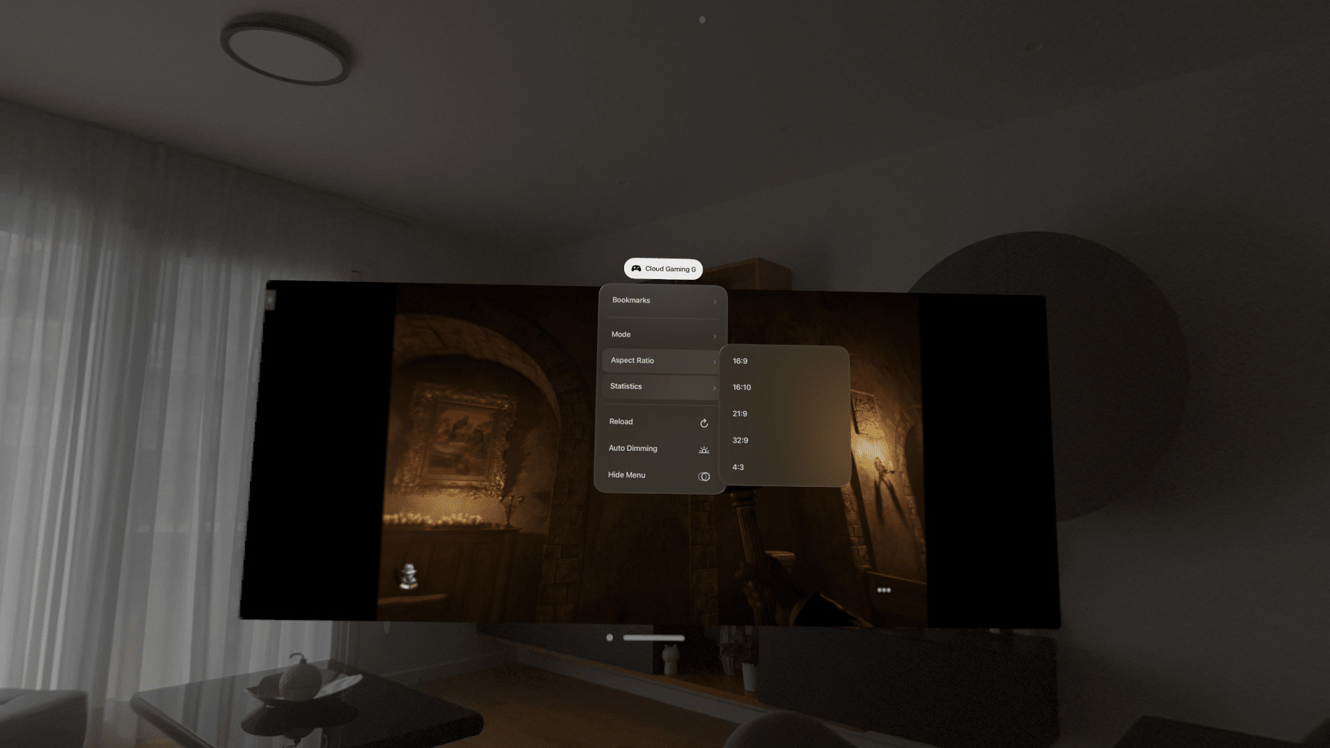 The Nexus⁺ app supports ultra-wide aspect ratios, but HDR is nowhere to be found.