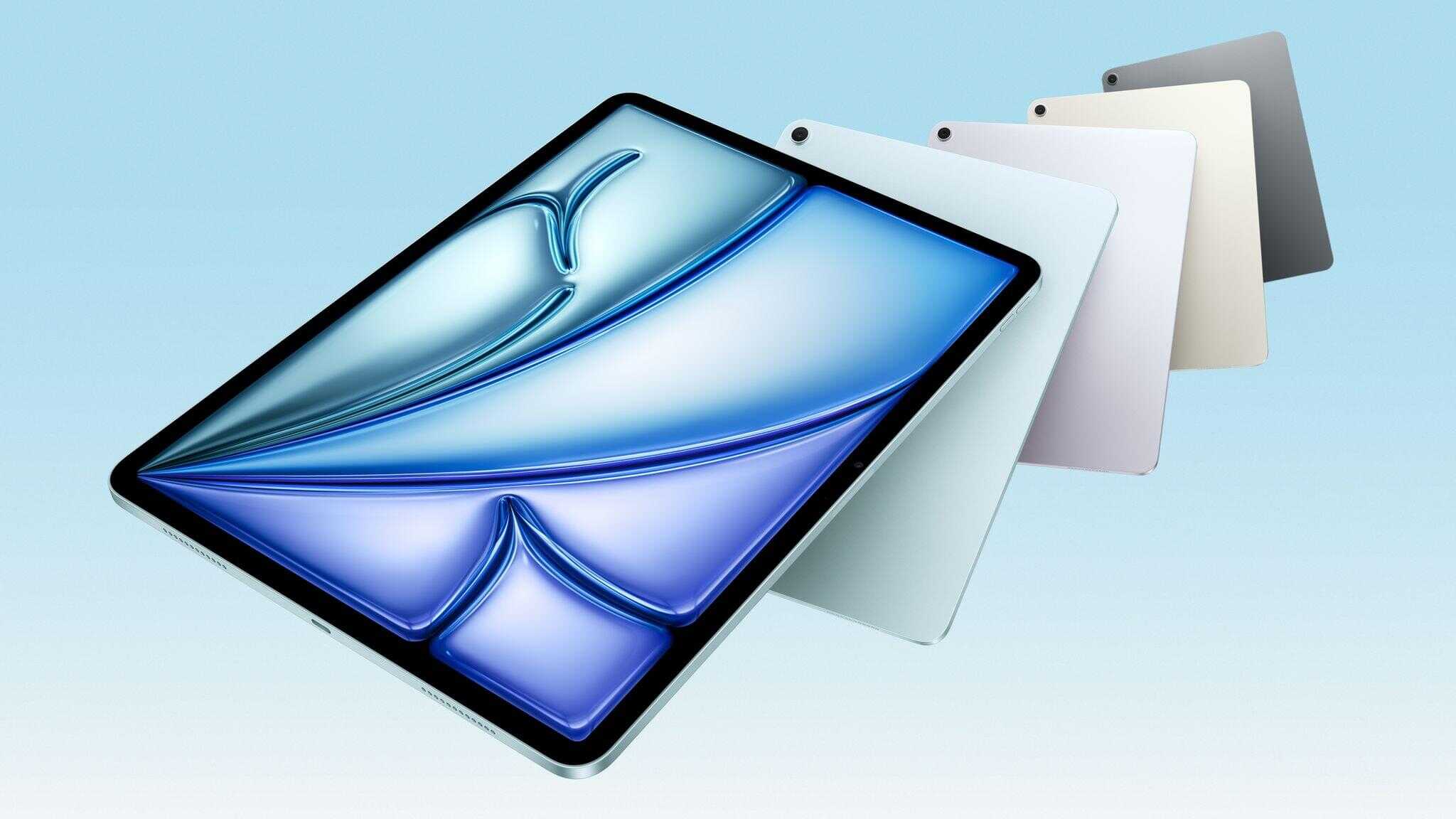 The new iPad Air. Source: Apple.