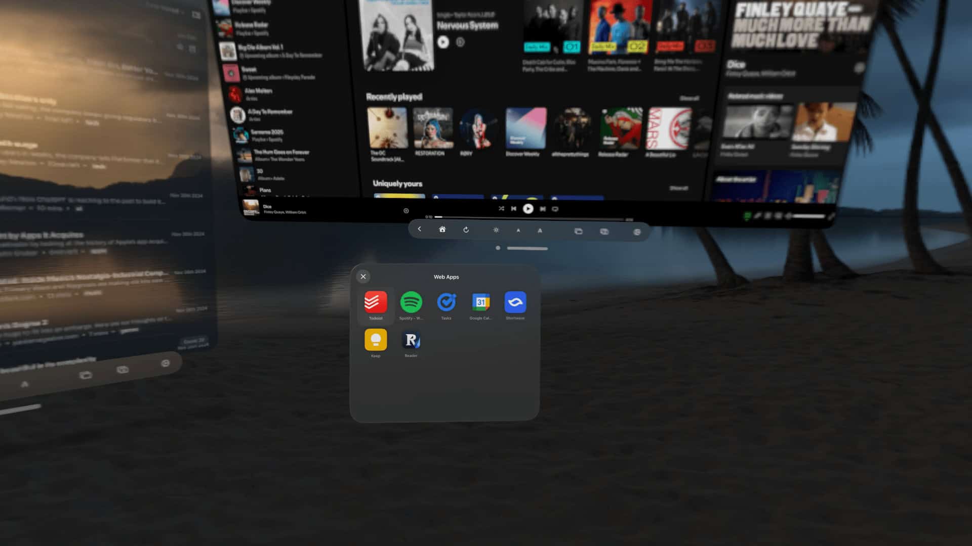 Web Apps for visionOS.