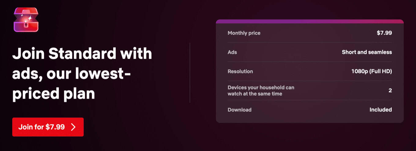 netflix ad tout