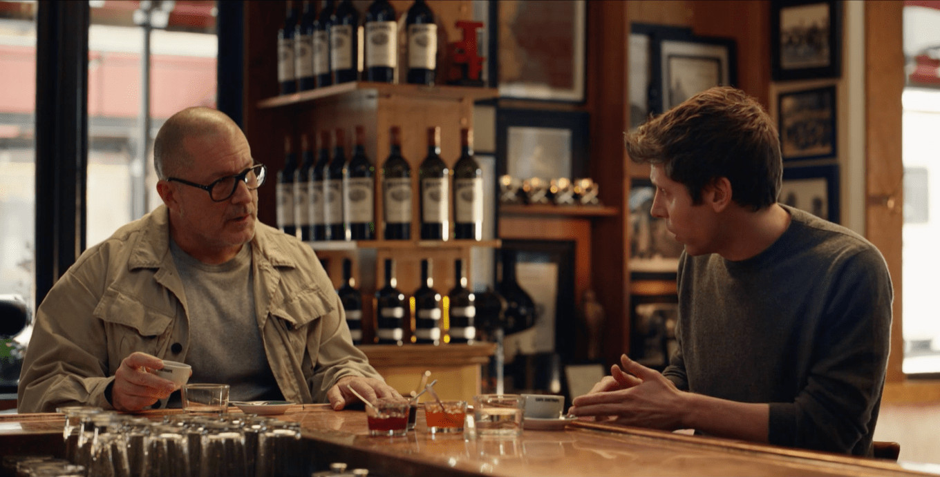 Sam and Jony. Image: io/OpenAI/LoveFrom