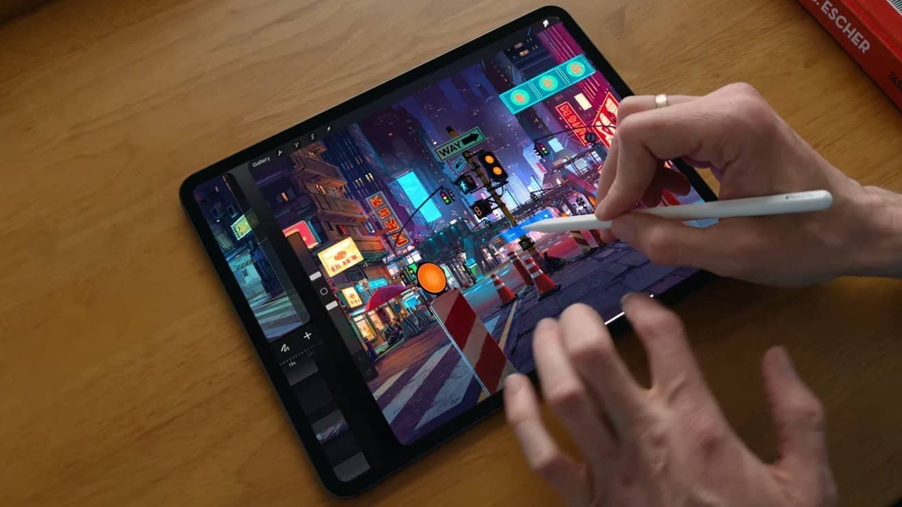 The M5 iPad Pro will likely sport two front-facing cameras in vertical and horizontal positions.