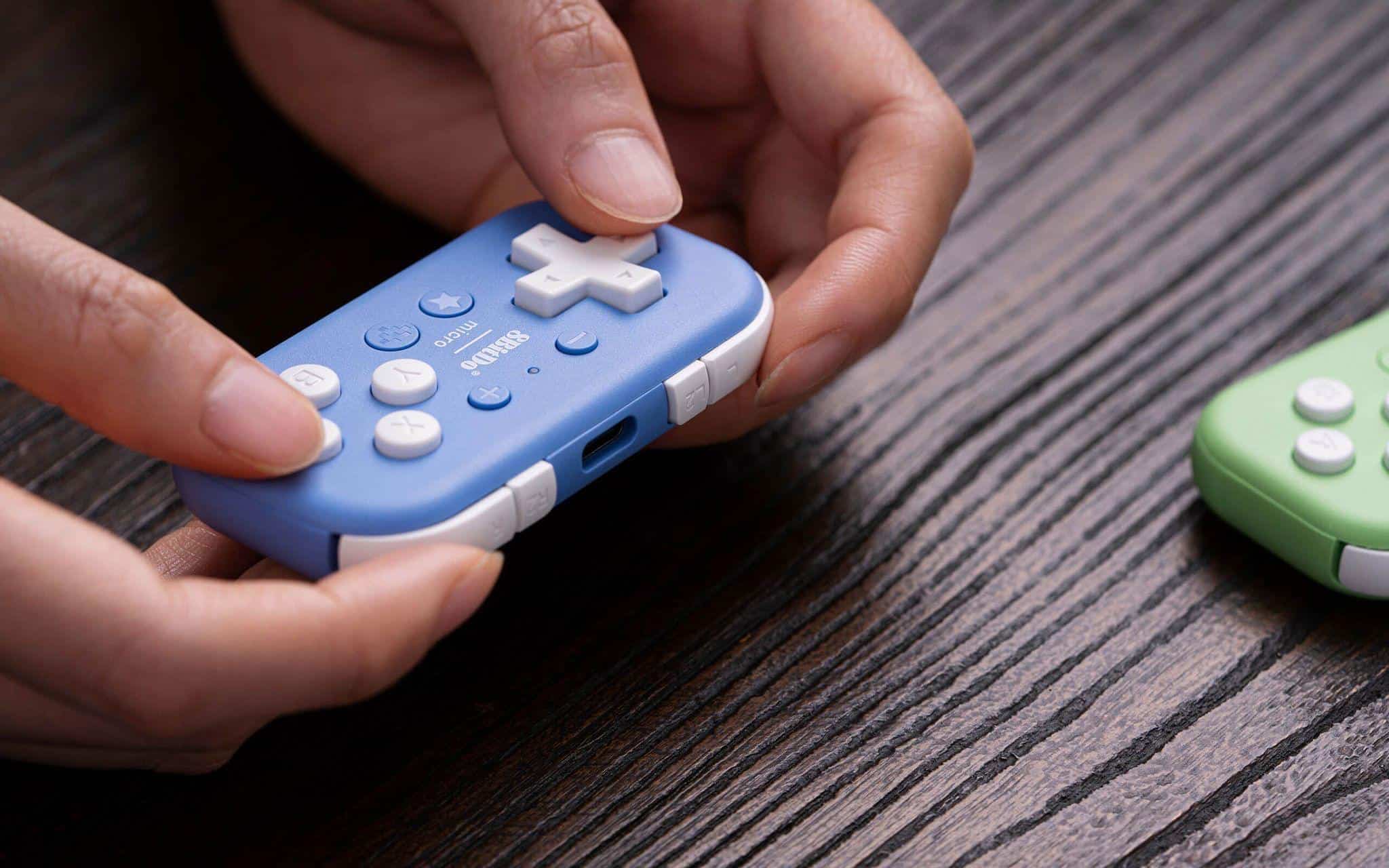 The Micro is tiny but capable for games. Source: 8BitDo.
