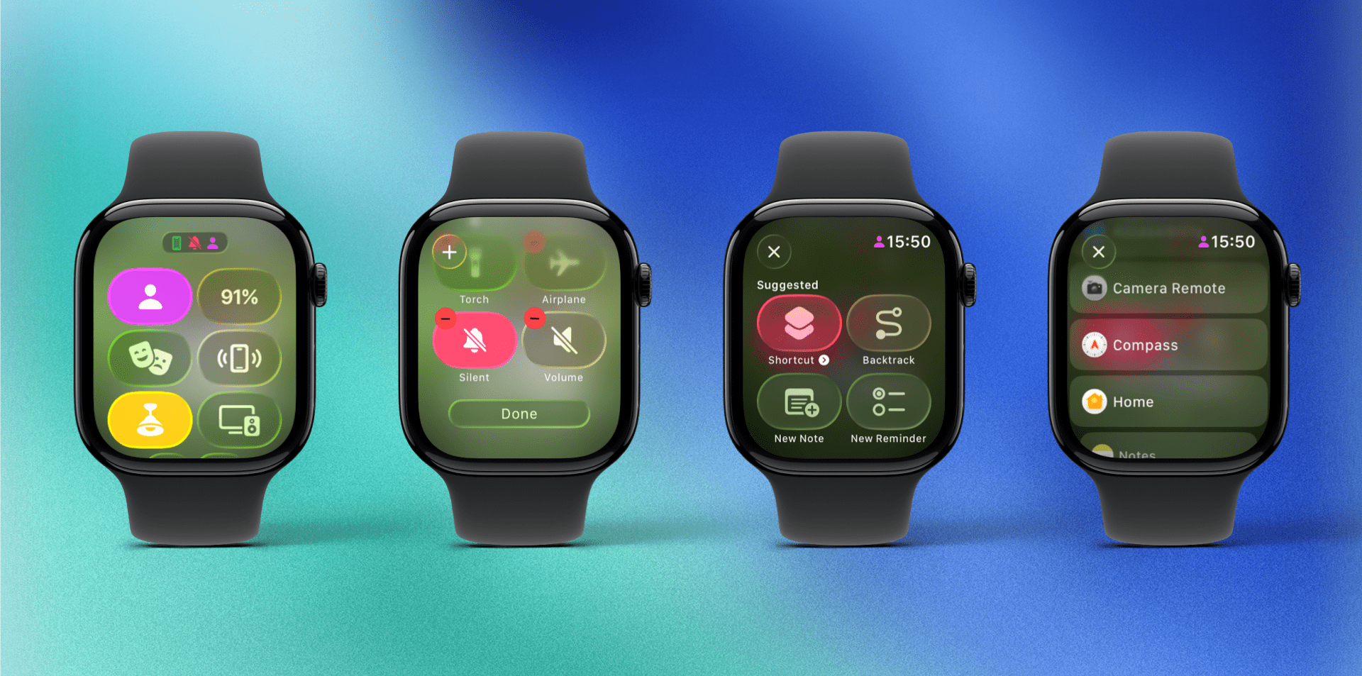 Adding new controls to Control Center.