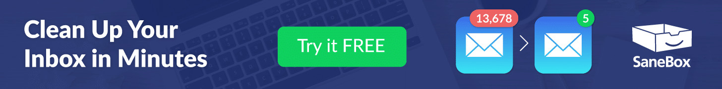 SaneBox: Clean Up Your Inbox in Minutes