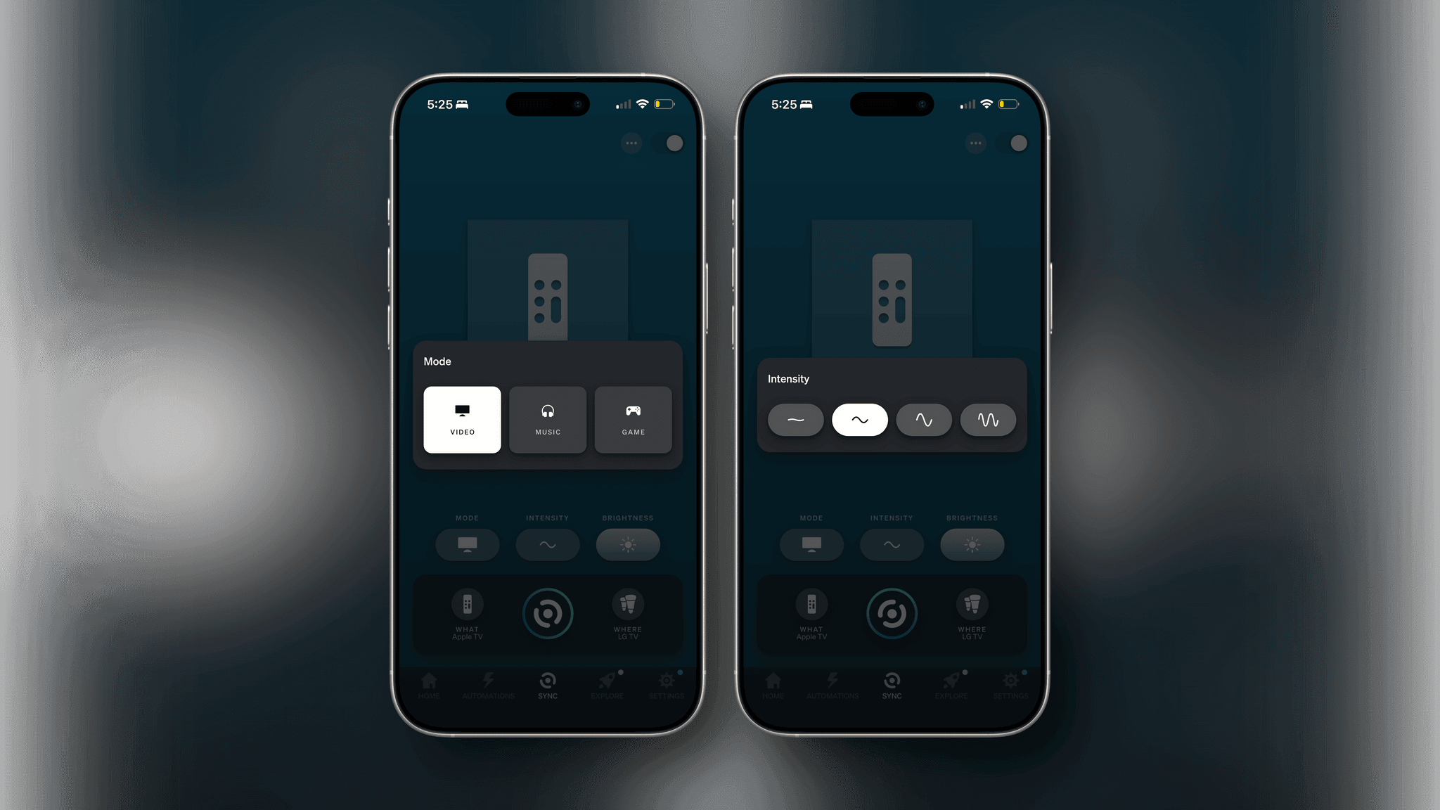 Adjusting the the sync effect.