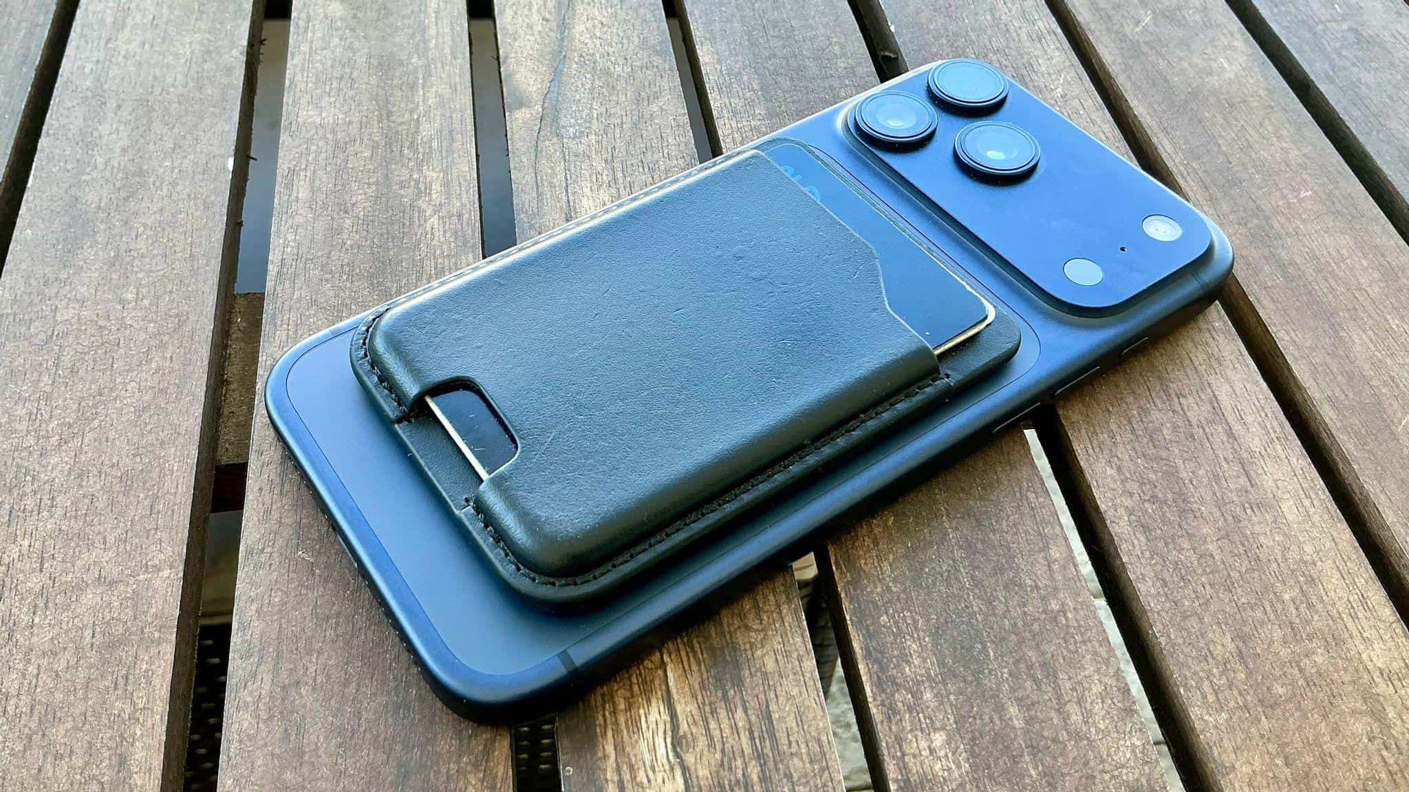 My Nomad MagSafe-compatible wallet usually covers the part of the 17 Pro Max with the Ceramic Shield.