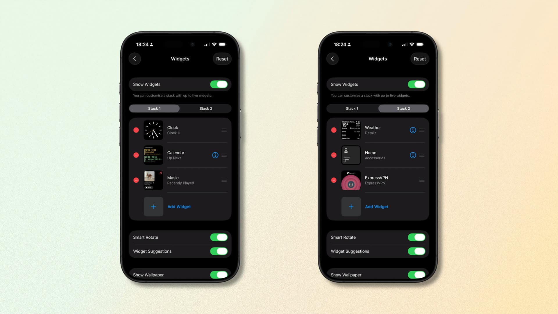 An easy way to set up your widgets in CarPlay.