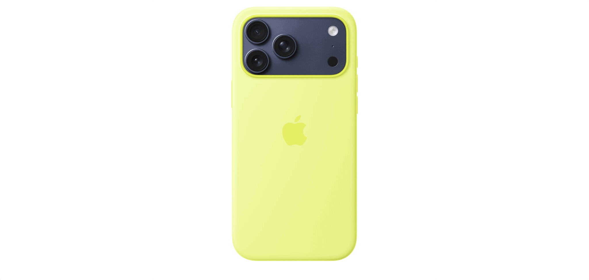 I like the Neon Yellow Silicone Case with the Deep Blue iPhone 17 Pro Max.
