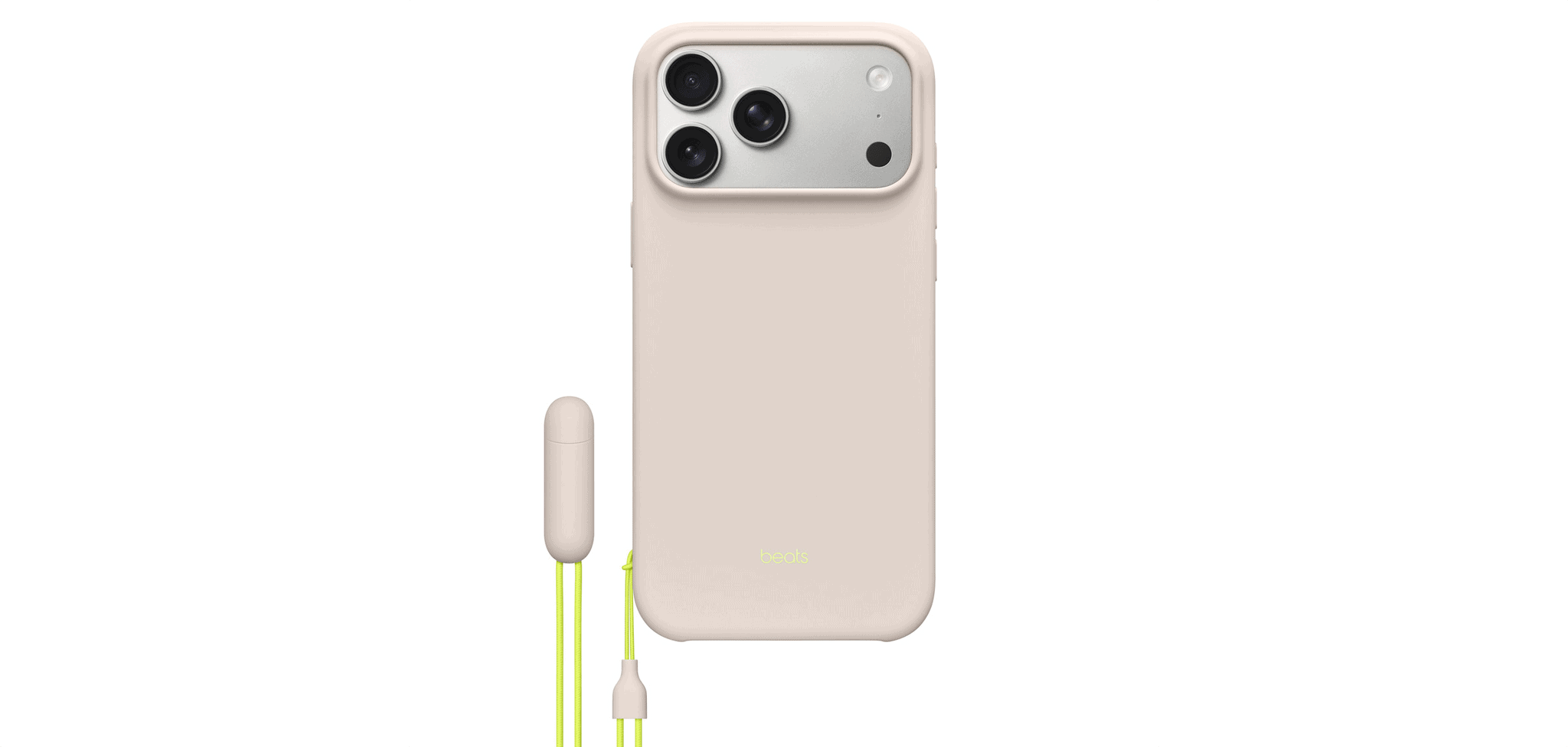 I like the new Beats case but wouldn't like having a lanyard full-time just to have a way to prop up my iPhone.