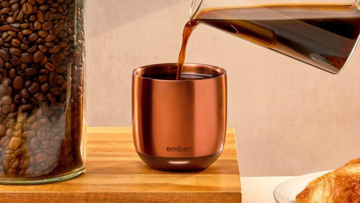 Keep your coffee at the perfect temp with 62% off this Ember mug